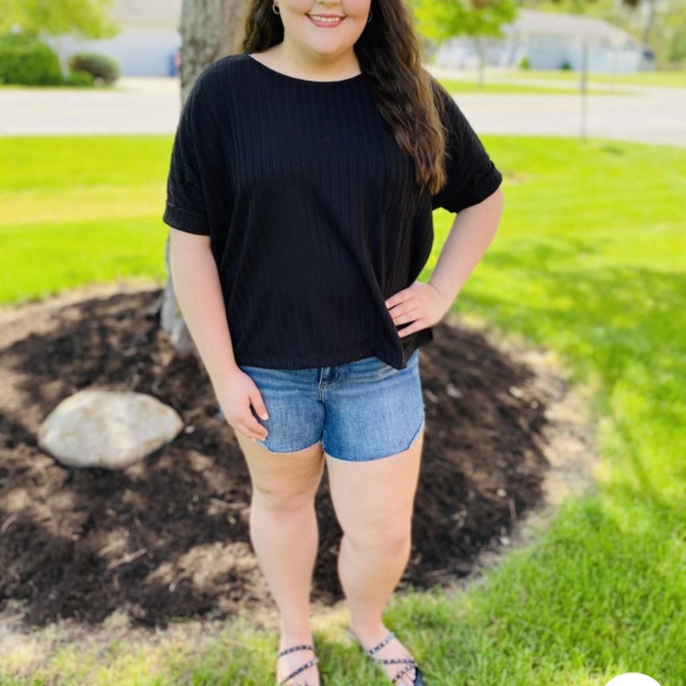 Judy Blue Folded Hem Shorts